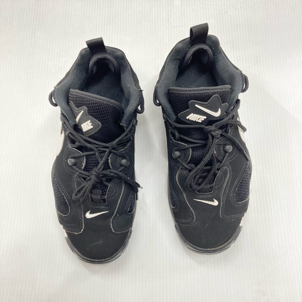 中古 NIKE エアバラージ LOW AIR BARRAGE CD7510-001 黒×白 US9 洗浄済み
