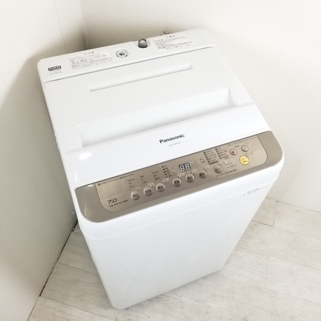 中古 高年式 7.0kg 全自動洗濯機 パナソニック 2017年製造 NA