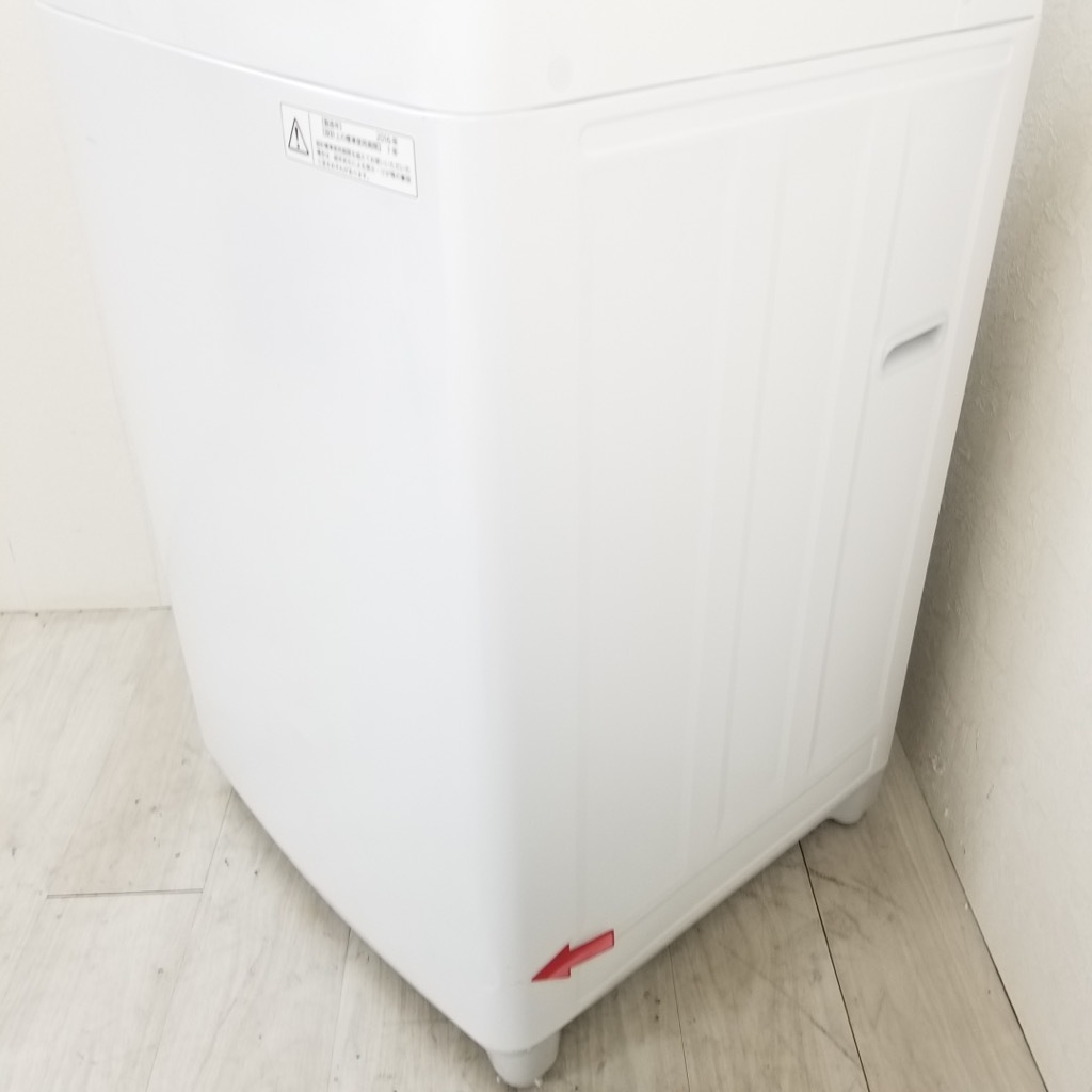 中古 全自動洗濯機 5.0kg 東芝 送風乾燥 AW-5G3 2016年製 単身用 