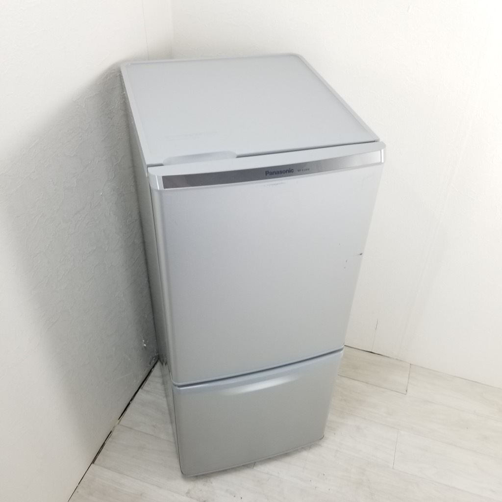 □ Panasonic/パナソニック 冷蔵庫 NR-B148W-S 2015年製 138L □