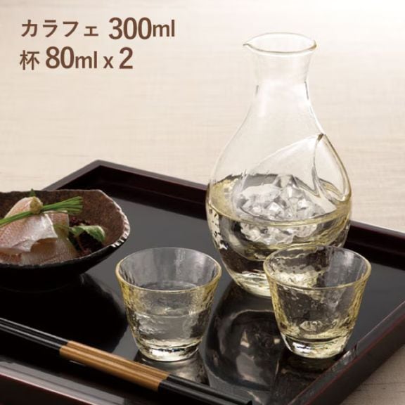 冷酒セット 八千代窯 専用箱付 東洋佐々木ガラス（G641-M81）- 東洋