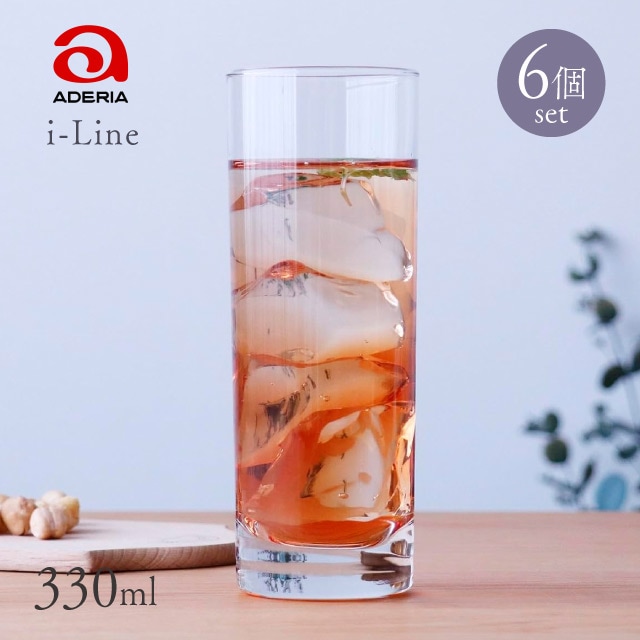 コリンズ コーリン10 カクテルグラス 300ml 6個入 iライン アデリア