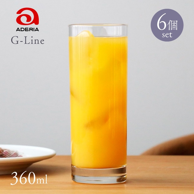 カクテルグラス コーリン12 Gライン 6個入 360ml アデリア 石塚硝子（B-6581）