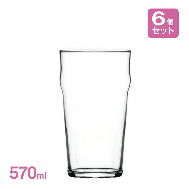 ビアグラス ノニック 1パイント 570ml 6個入（JD-2228）