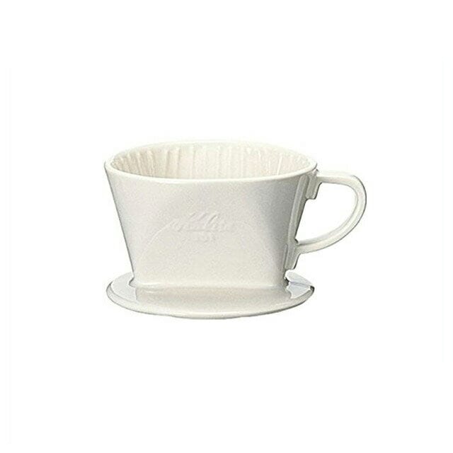カリタ Kalita 陶器製コーヒードリッパー 101-ロト（1-2人用)（01001）