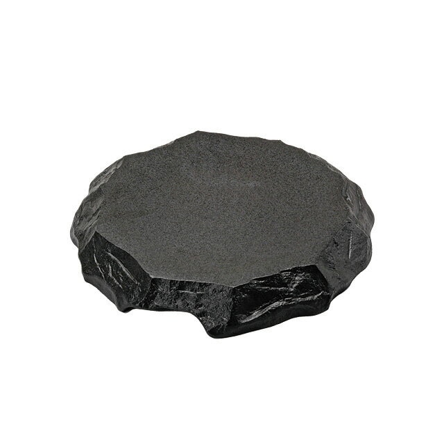 食器皿 25cmプレート 黒 Alacarte アラカルト 和 クリフ 6個セット 日比野陶器（H03-080-280）