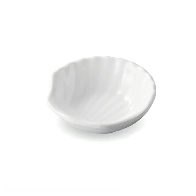 8.8ｃｍ 姫シェル小鉢 白グロス 5個セット（51024130）8-335-9