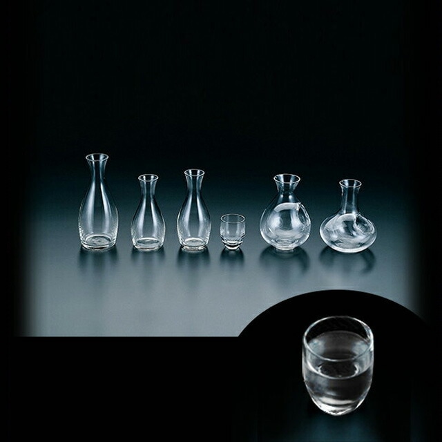 ぐい呑 50ml 12個入 No.1016 青山硝子（GN-1016）