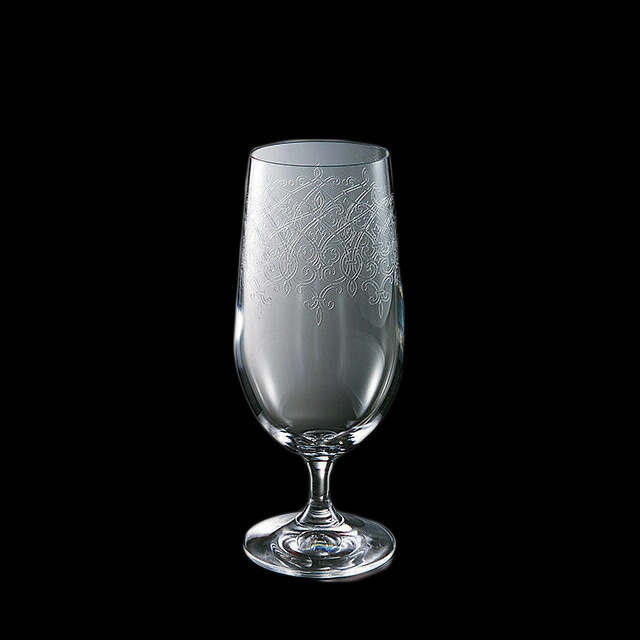 ビアグラス 330ml 6個入 310-1 バッカス 青山硝子（MC-7016）