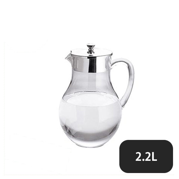 ユキワ UK ウォーターポット 2.2L ST.氷止付 2.2L（167084）UK03031055／07-0467-0501