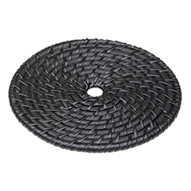 黒染籐鍋敷 大（300043）07-0572-1502