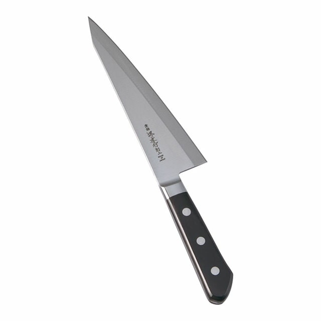 堺孝行 日本鋼 ツバ付 ガラスキ 18cm（ANH08）1-0316-0701