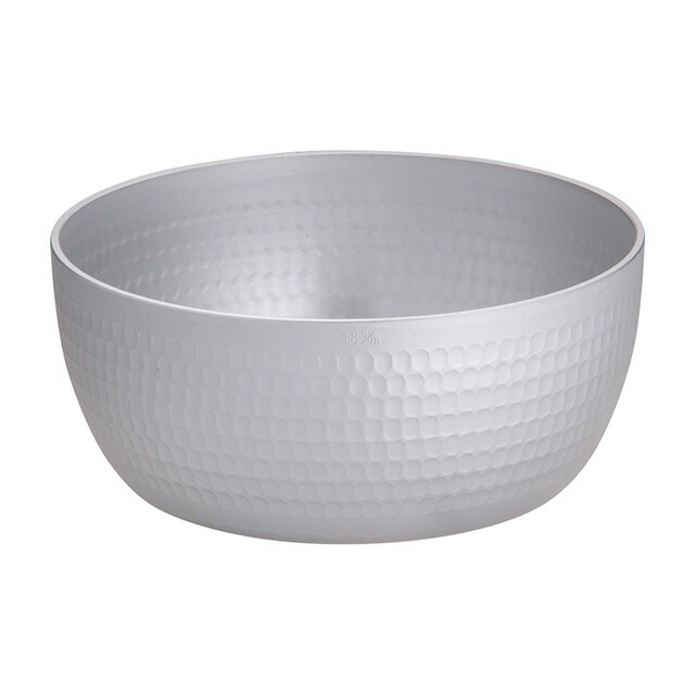 ホクア アルミ 矢床鍋 18cm （AYT0818）1-0042-1103