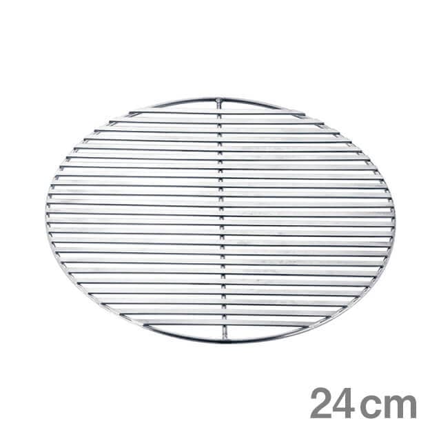 焼き網 TKG 18-8 フラット焼肉プレート 24cm（DYK8001）1-0781-1201