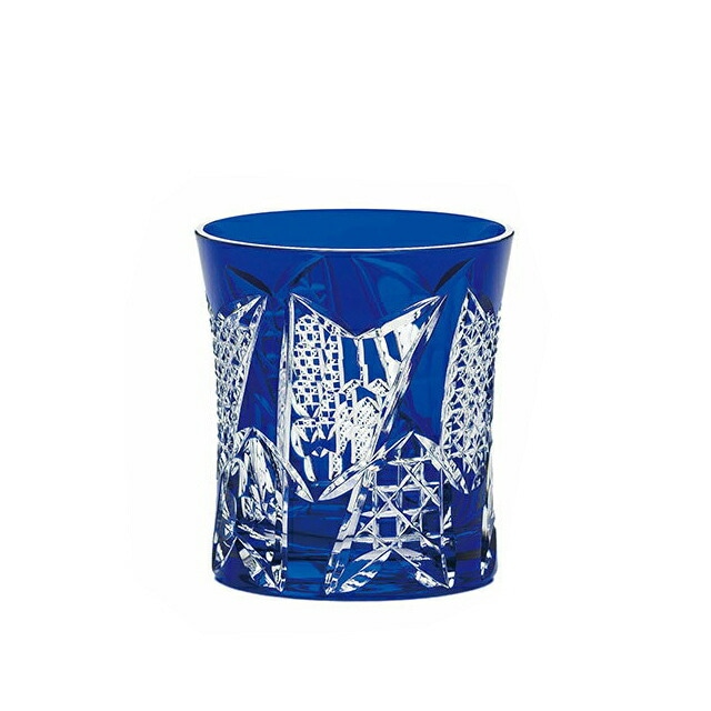 切子グラス タンブラー 焼酎 八千代切子 矢絣柄 280ml 東洋佐々木ガラス（LS19590SULM-C680）