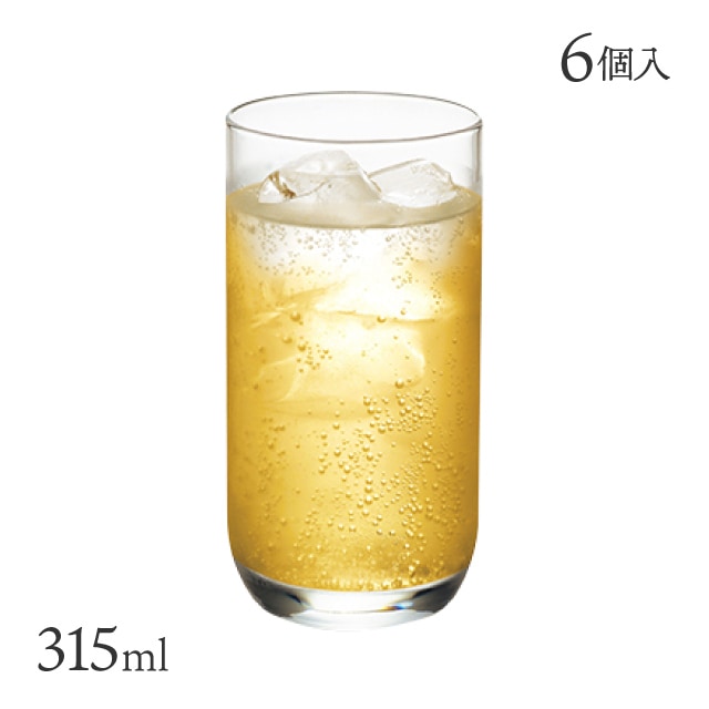 タンブラー トレビアン10 315ml 6個入 アデリア 石塚硝子（596）