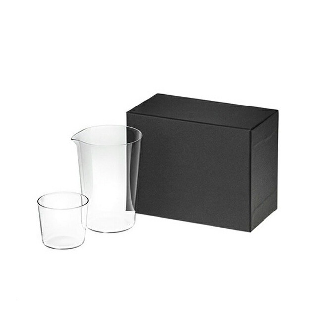 木村硝子店 酒器セット カルタ Gift Box カタクチ265ml・グイノミ65ml（11215）