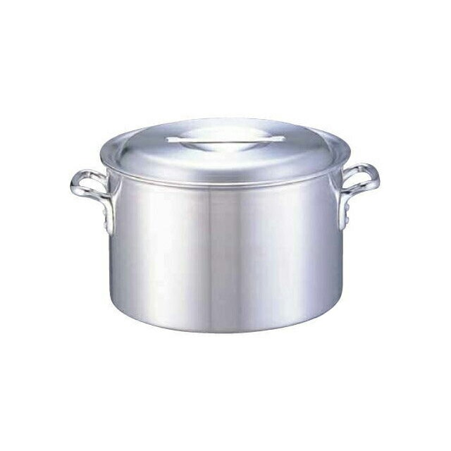 アルミDON 半寸胴鍋 21cm アカオアルミ（AHV13021）1-0031-0202