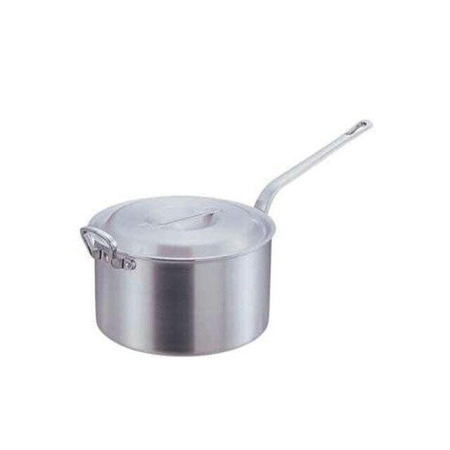 アルミDON 片手深型鍋 33cm アカオアルミ（AKT19033）1-0031-0507