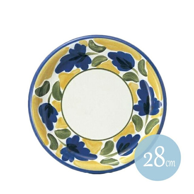 カンパーニャ 28cm ピザスパゲティ皿 6枚セット KOYO 光洋陶器（12828002）