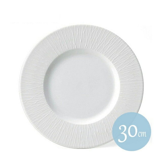 ルミネール 30cm サービングプレート ホワイト 6枚セット KOYO コーヨー（18000790）