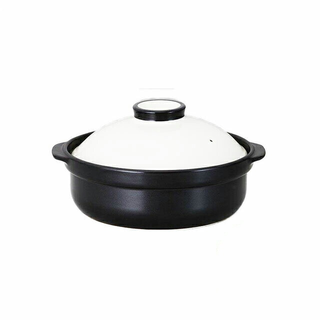 宴/うたげ 耐熱鍋 ホワイト＆ブラック 8号 KOYO コーヨー（19804008）