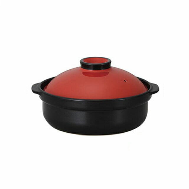 宴/うたげ 耐熱鍋 レッド＆ブラック 8号 KOYO コーヨー（19844008）