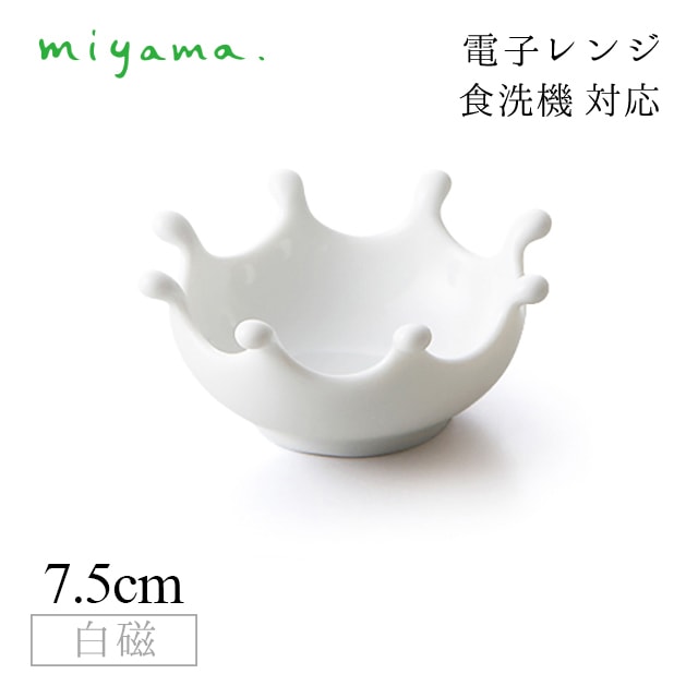 食器皿 drops 10枚セット アミューズ Amuse 白磁 深山陶器 miyama（33-024-101）