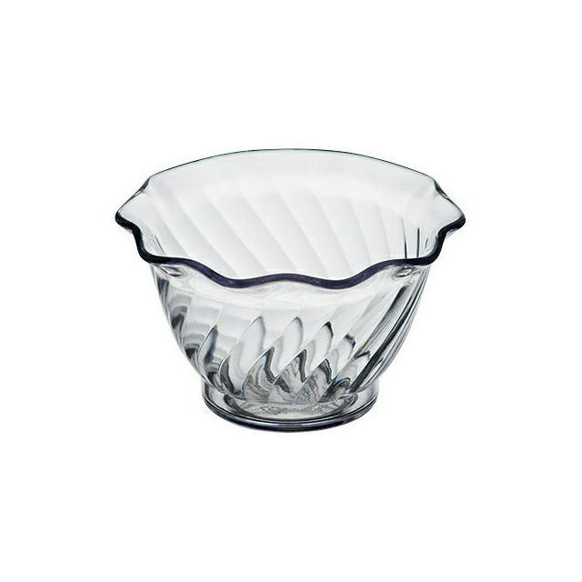チューリップディッシュ デザート5oz クリア 24個入 カーライル（CR-3567）