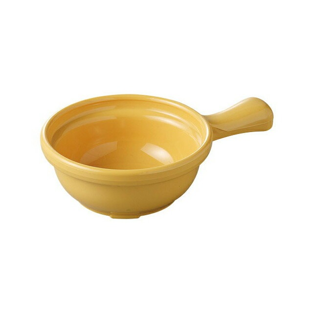 カーライル ハンドル スープボール ハニーイエロー24個（CR-3621）