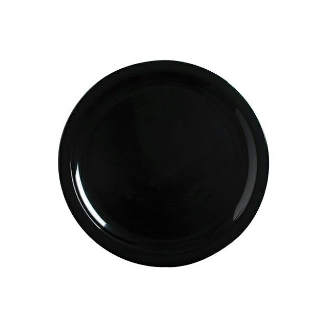 カーライル キングライン ディナープレート 22.5cm ブラック 48個（CR-3652）