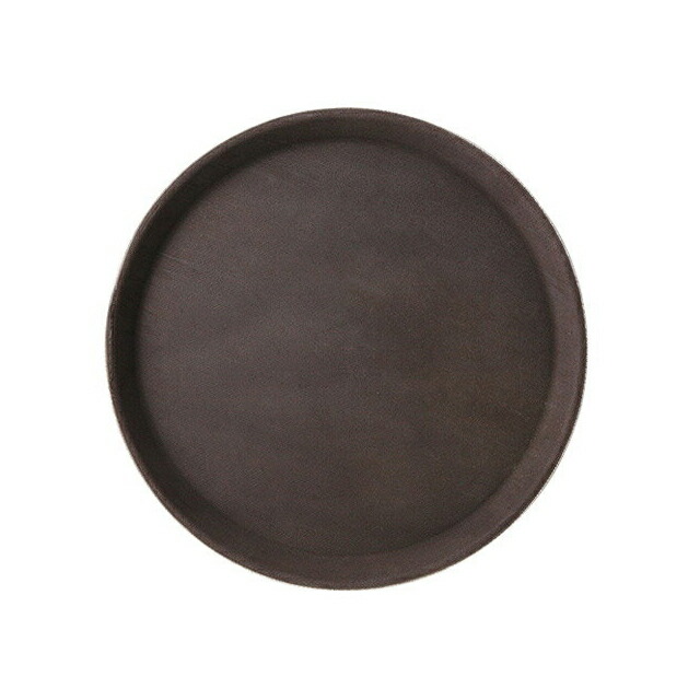 カーライル TBグリップ ラウンドトレー 35.5cm タン 12個（CR-4034）