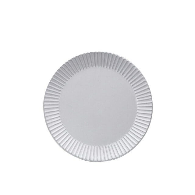 食器皿 26cmプレート アッシュホワイト Eccleエクレ 6個セット 日比野陶器（H03-077-276）