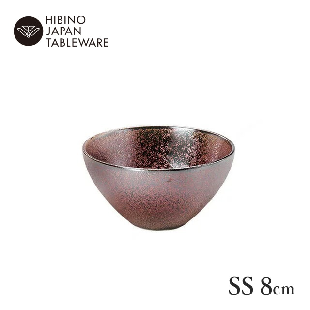 日比野陶器 モダンボールSS パールレッド 5個セット（H15-051-233）