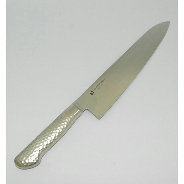 堺菊守 オールステンレス 牛刀 240mm（AS-024）