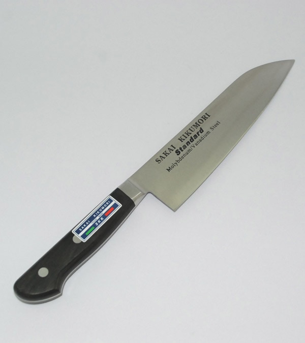 堺菊守 スタンダード（口金付）三徳 180mm（R-600）