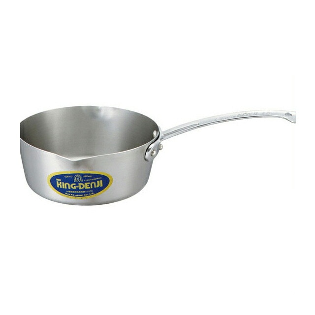 中尾アルミ ND-10 ニューキングデンジ雪平鍋 30cm ステンレス製 オール熱源対応（5094232）07-0091-0506