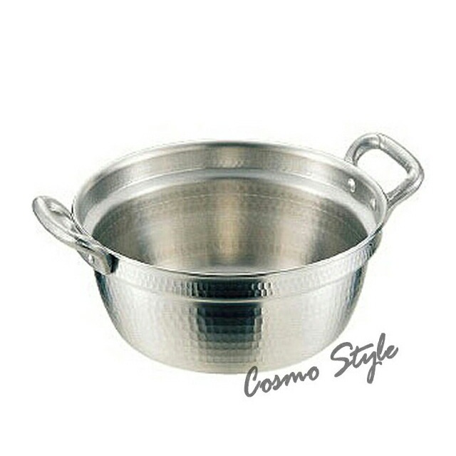 エコクリーン マイスターアルミ極厚円付鍋 24cm（AEK0901）9-0032-0401