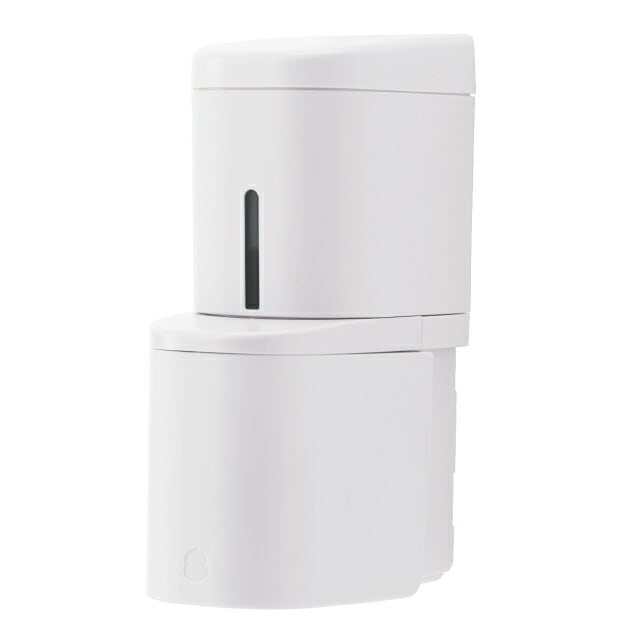 ディスペンサー 泡タイプ 250ml ホワイト HOVER ホバー リッチェル シールフック 下から出てくる [KU] 4945680100403