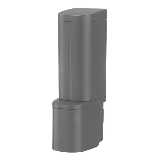ディスペンサー 泡タイプ 500ml ダークグレー HOVER ホバー リッチェル シールフック 下から出てくる [KU] 4945680100441