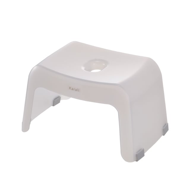 風呂椅子 カラリ karali リッチェル 20cm モーヴホワイト [KU] 4945680101448