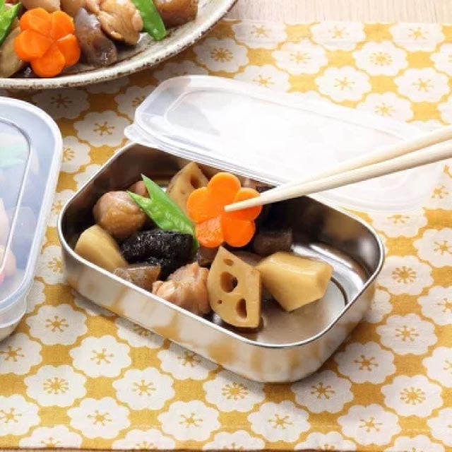 保存容器 ふた付 470ml 2個組 ステンレス製 日本製 下村企販 [KU] 4957423066860