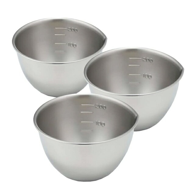 ボウル 3個セット プチボール ママクック ステンレス製 日本製 下村企販 [KU] 4957423068338