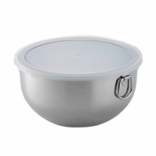 フタ付きボール 18cm ママクック ステンレス 日本製 下村企販 [KU] 4957423088015