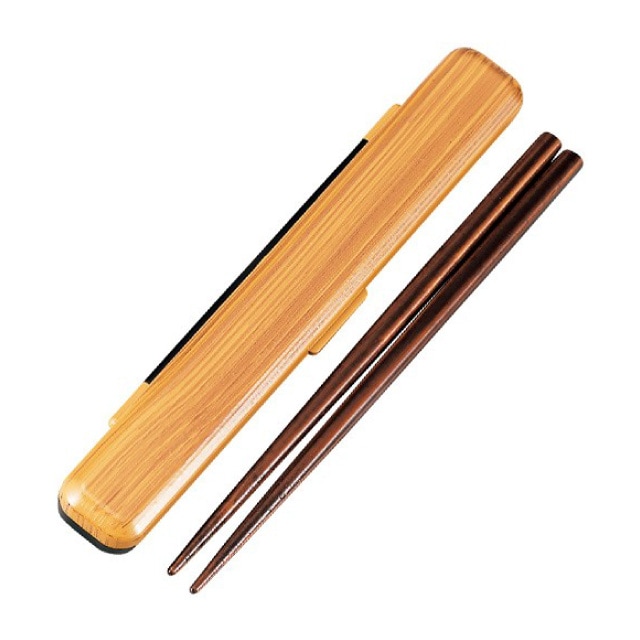 箸箱セット 18cm 千筋 ひのき たつみや HAKOYA（33200）[KU] 4964026332001