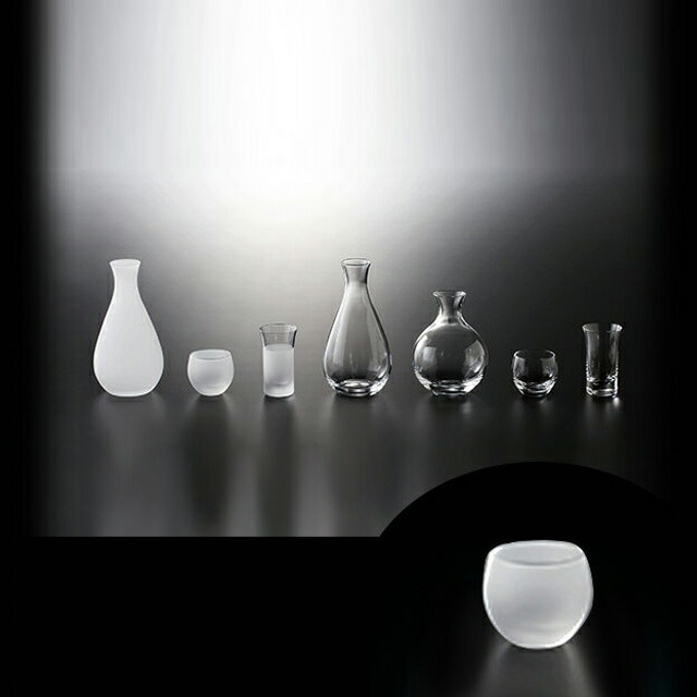 ぐい呑 50ml 6個入 No.1042 青山硝子（GN-1042）