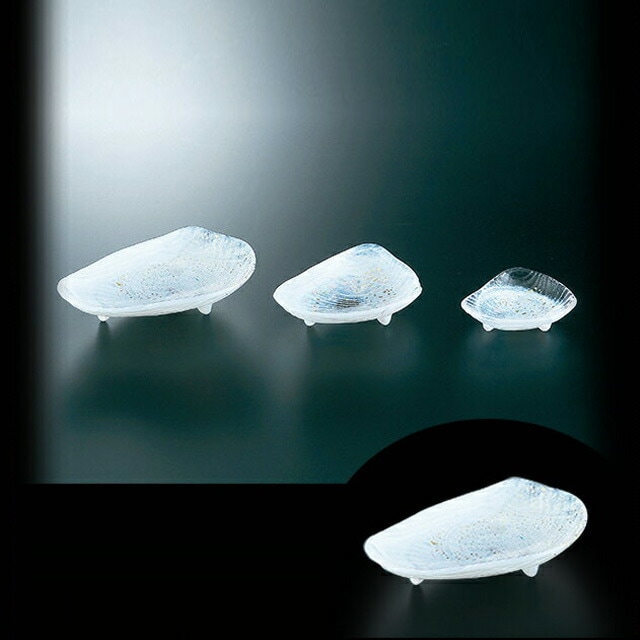 プレート 和食器 5個入 旬彩 青山硝子（JB-304）