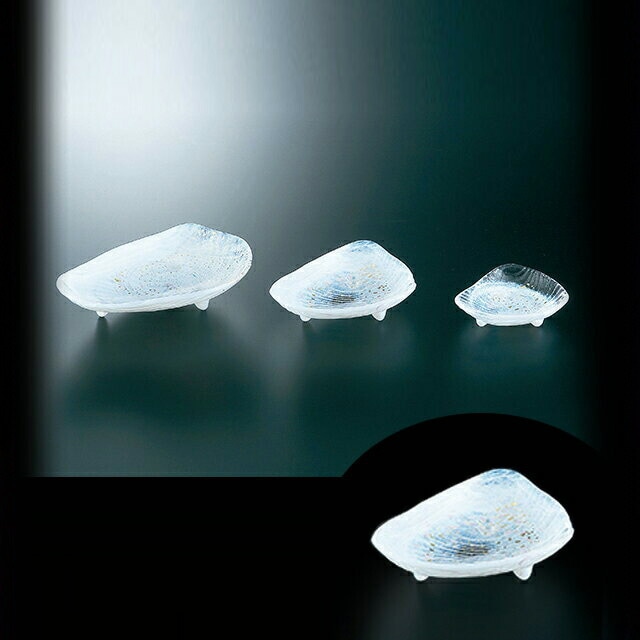 プレート 和食器 5個入 旬彩 青山硝子（JB-305）