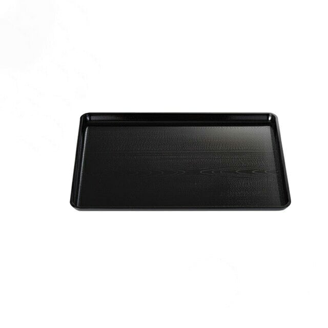 お盆 トレー 新木目長手盆 新溜 尺3寸 3個セット 和美作日 Wabisabi（3-307-23)