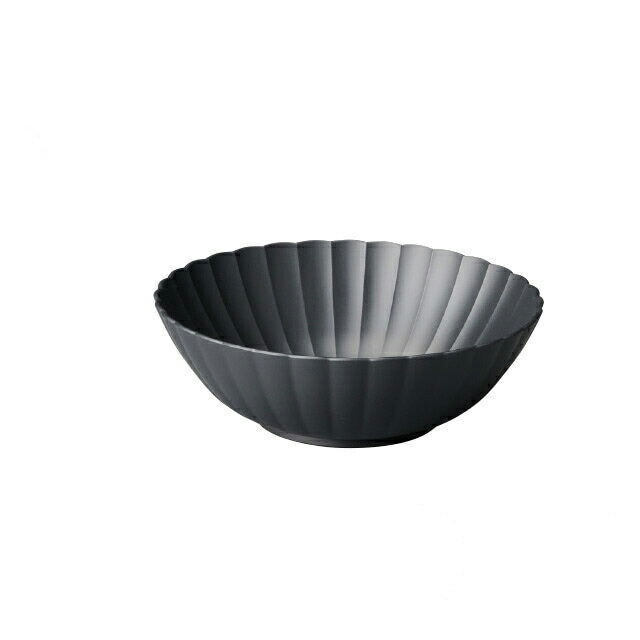 ボウル 耐熱 フラワーボール 墨黒 5個セット 和美作日 Wabisabi（3-151-08)